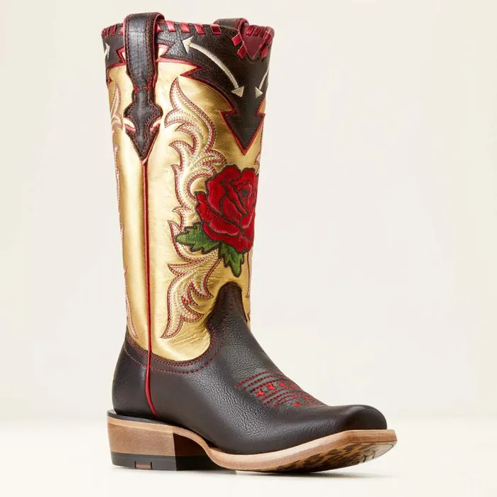 Women Western Boots Ariat Futurity Rodeo Quincy Western Boot Toffee Crunchrange Riding Ruby