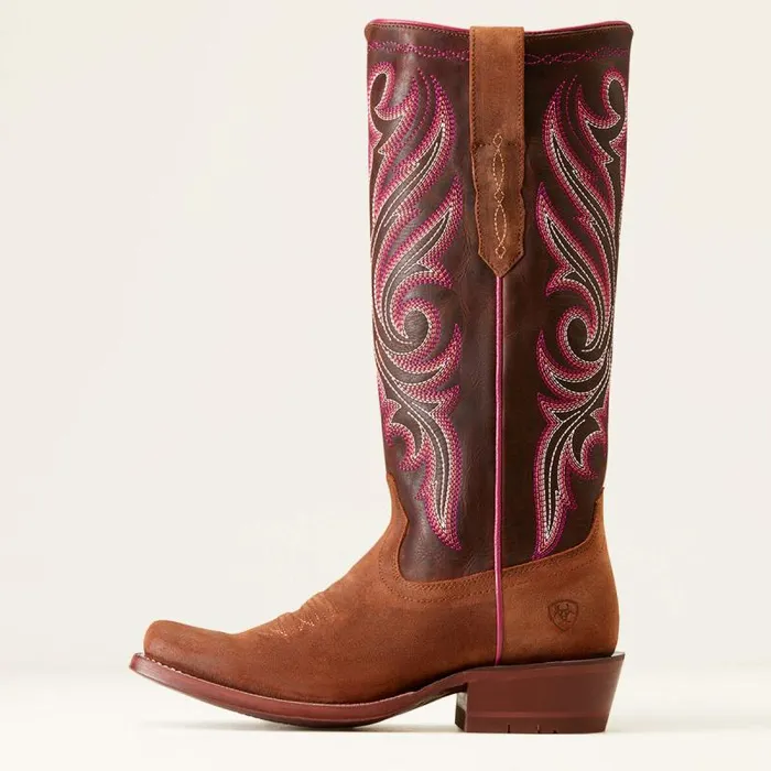 Women Western Boots Ariat Futurity Starlight StretchFit Western Boot Terracotta Roughout Women Western Boots Ariat Futurity Starlight StretchFit Western Boot Terracotta Roughout
