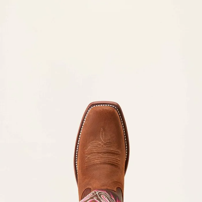 Women Western Boots Ariat Futurity Starlight StretchFit Western Boot Terracotta Roughout Women Western Boots Ariat Futurity Starlight StretchFit Western Boot Terracotta Roughout