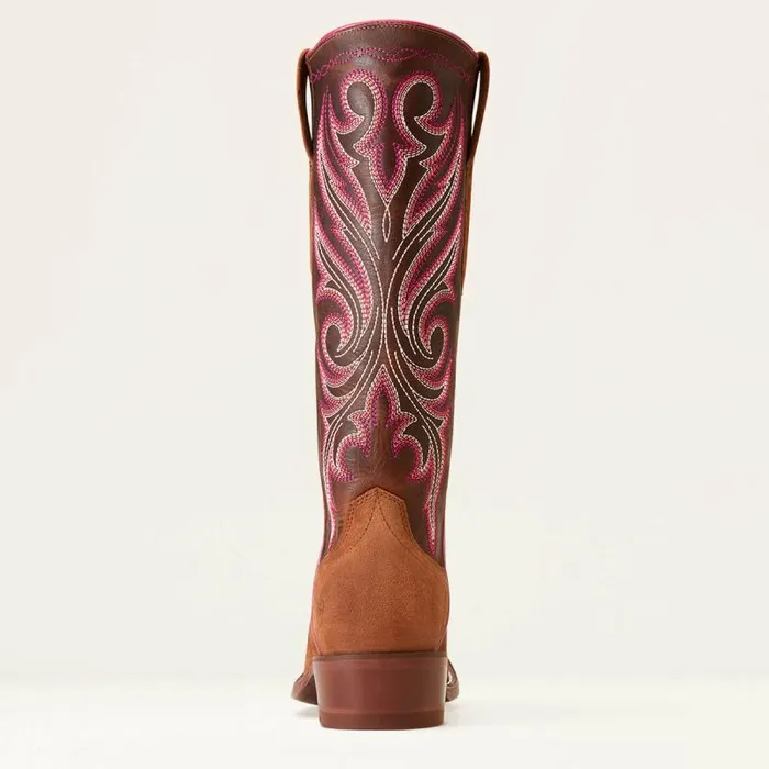 Women Western Boots Ariat Futurity Starlight StretchFit Western Boot Terracotta Roughout Women Western Boots Ariat Futurity Starlight StretchFit Western Boot Terracotta Roughout