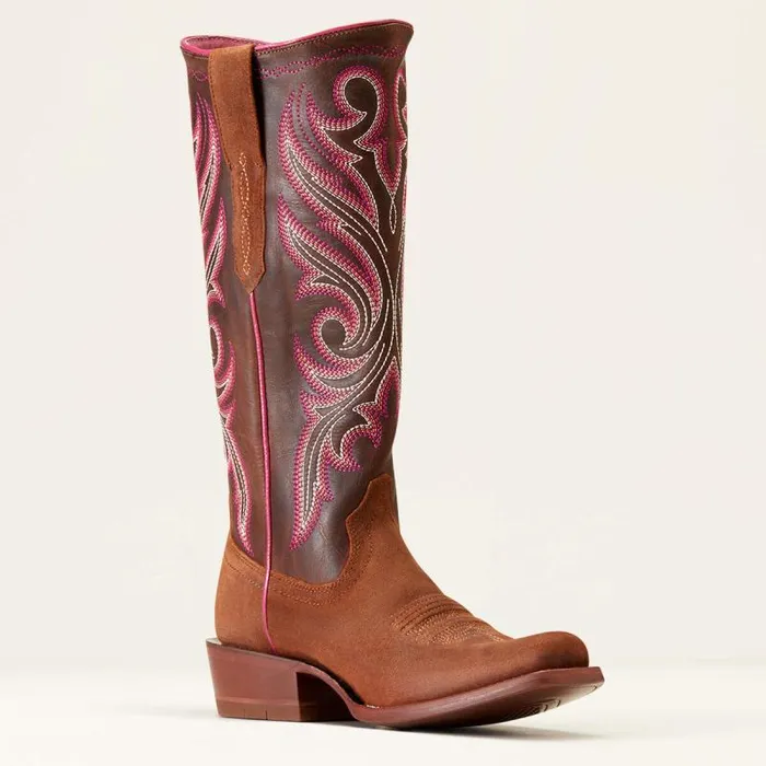 Women Western Boots Ariat Futurity Starlight StretchFit Western Boot Terracotta Roughout Women Western Boots Ariat Futurity Starlight StretchFit Western Boot Terracotta Roughout