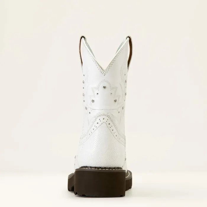 Women Western Boots Ariat Gembaby Western Boot White Snake Emboss Women Western Boots Ariat Gembaby Western Boot White Snake Emboss