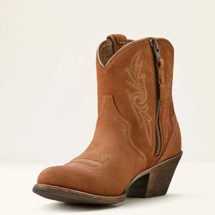 Women Western Boots Ariat Harlan Western Boot Walnut Suede