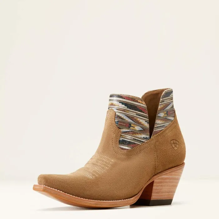 Women Western Boots Ariat Hazel Chimayo Western Boot Dijon Roughout