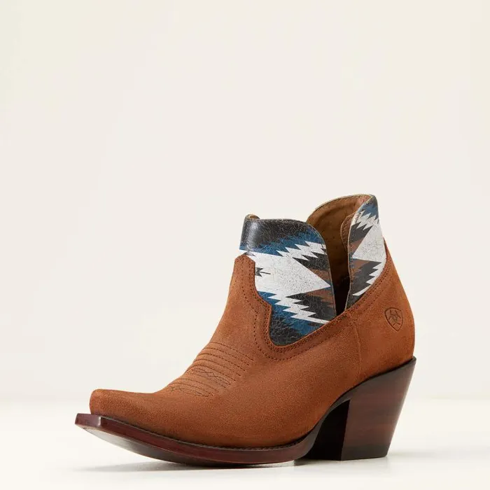 Women Western Boots Ariat Hazel Chimayo Western Boot Terracotta Roughout