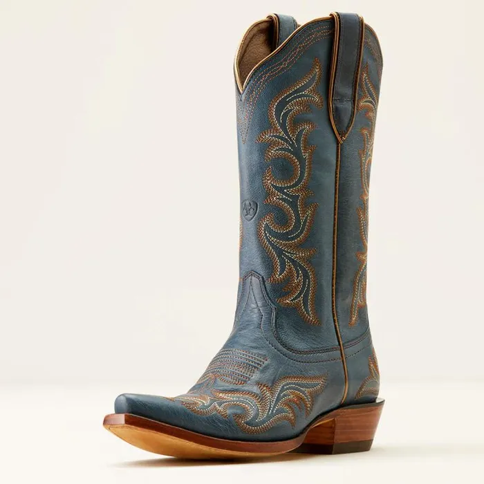 Women Western Boots Ariat Hazen Western Boot Blueberry