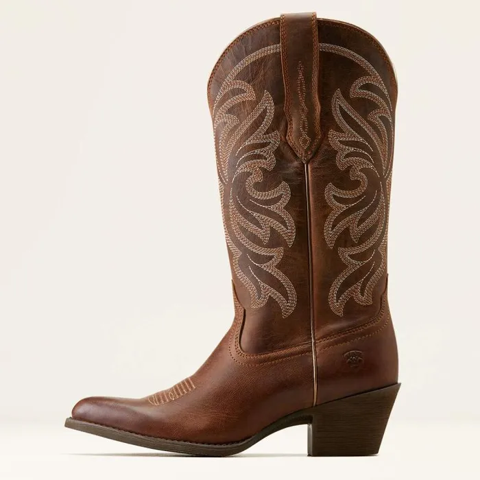 Women Western Boots Ariat Heritage J Toe Stretchfit Western Boot Sassy Brown Women Western Boots Ariat Heritage J Toe Stretchfit Western Boot Sassy Brown