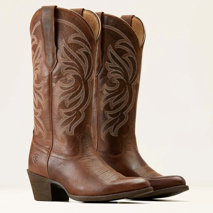 Women Western Boots Ariat Heritage J Toe Stretchfit Western Boot Sassy Brown Women Western Boots Ariat Heritage J Toe Stretchfit Western Boot Sassy Brown