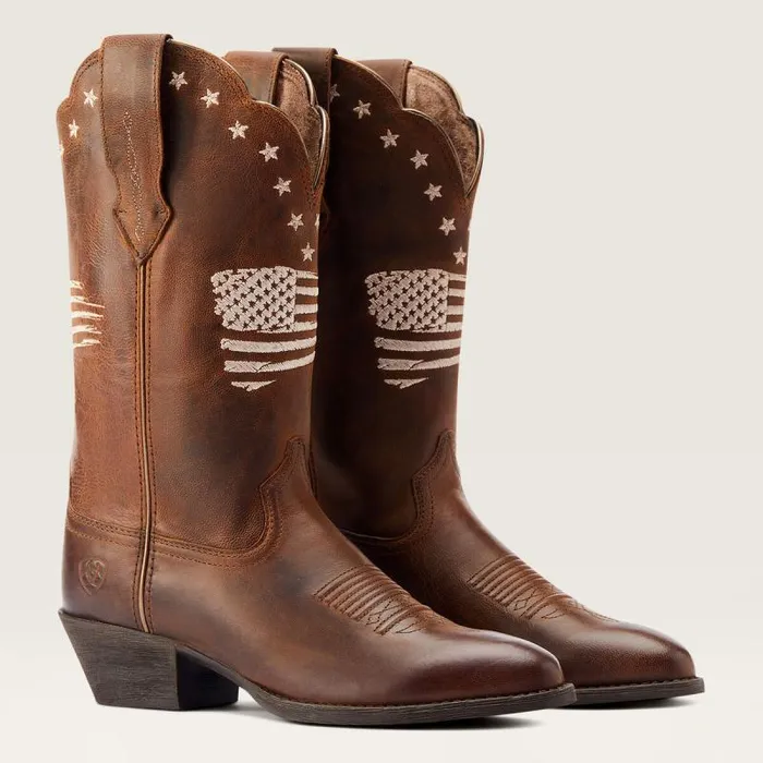 Women Western Boots Ariat Heritage R Toe Liberty StretchFit Western Boot Sassy Brown Women Western Boots Ariat Heritage R Toe Liberty StretchFit Western Boot Sassy Brown