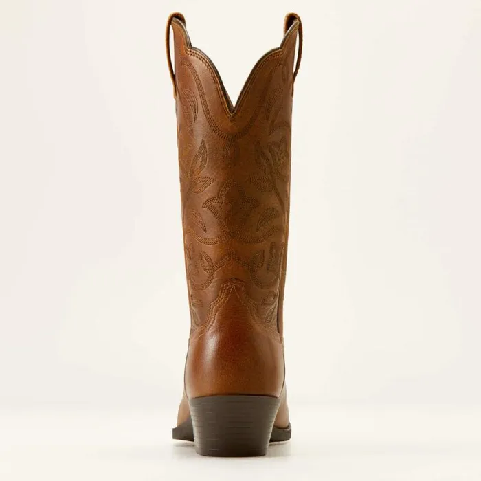 Women Western Boots Ariat Heritage R Toe Western Boot Copper Brown