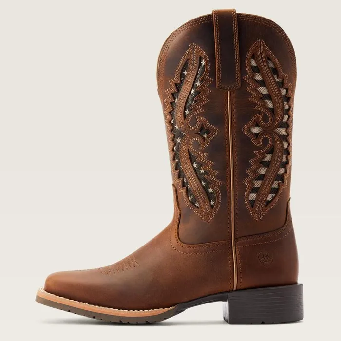 Women Western Boots Ariat Hybrid Rancher VentTek 360 Western Boot Distressed Tan Women Western Boots Ariat Hybrid Rancher VentTek 360 Western Boot Distressed Tan