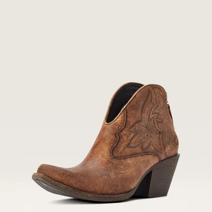 Women Western Boots Ariat Layla Western Boot Naturally Distressed Brown