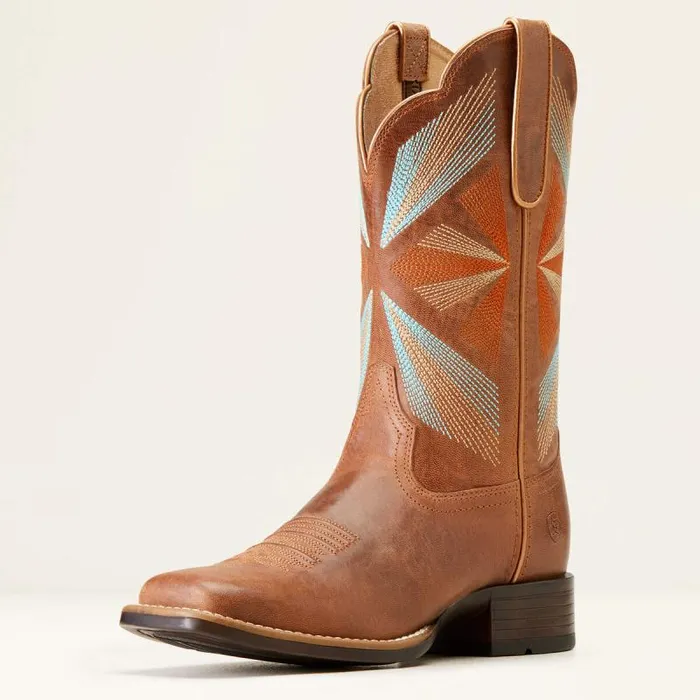 Women Western Boots Ariat Oak Grove Western Boot Maple Glaze