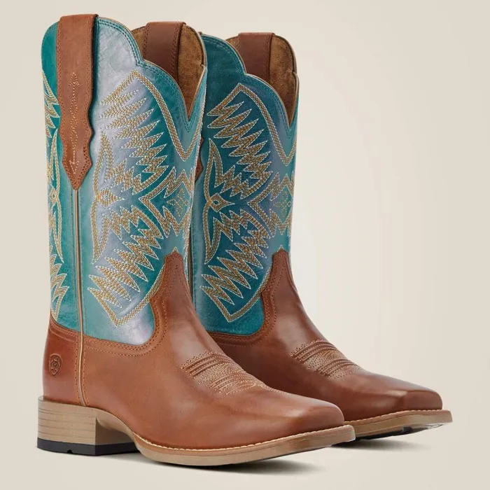 Women Western Boots Ariat Odessa StretchFit Western Boot Almond Roca Women Western Boots Ariat Odessa StretchFit Western Boot Almond Roca