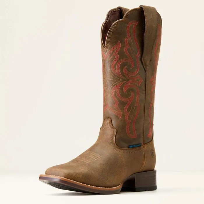 Women Western Boots Ariat Primera StretchFit Waterproof Western Boot Pebble