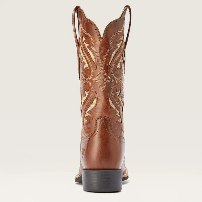 Women Western Boots Ariat Round Up Bliss Western Boot Midday Tan Women Western Boots Ariat Round Up Bliss Western Boot Midday Tan