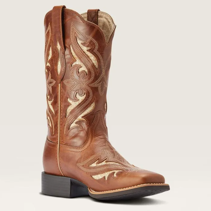 Women Western Boots Ariat Round Up Bliss Western Boot Midday Tan Women Western Boots Ariat Round Up Bliss Western Boot Midday Tan