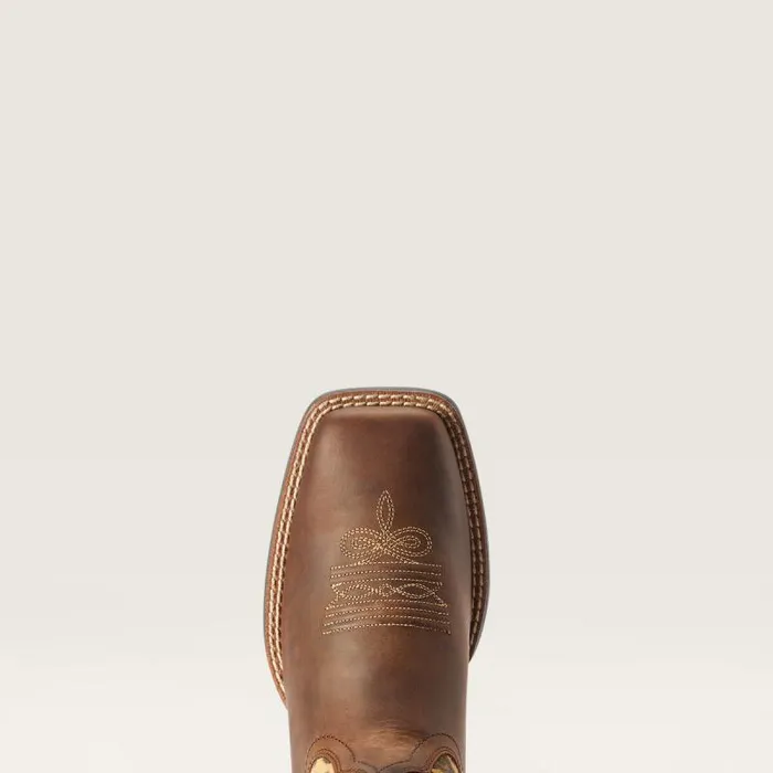 Women Western Boots Ariat Round Up Crossroads Western Boot Distressed Tan Women Western Boots Ariat Round Up Crossroads Western Boot Distressed Tan