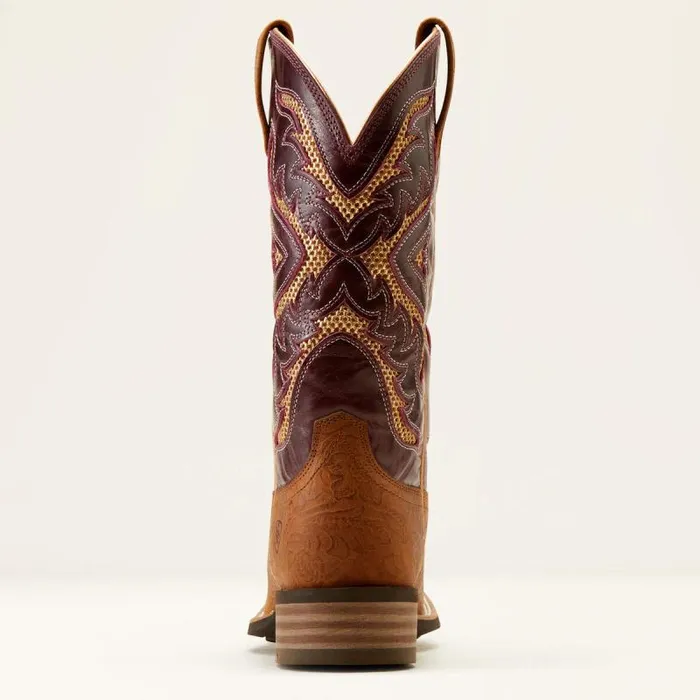 Women Western Boots Ariat San Angelo VentTEK 360 Western Boot Tooled Toasted Almondaged Merlot Women Western Boots Ariat San Angelo VentTEK 360 Western Boot Tooled Toasted Almondaged Merlot