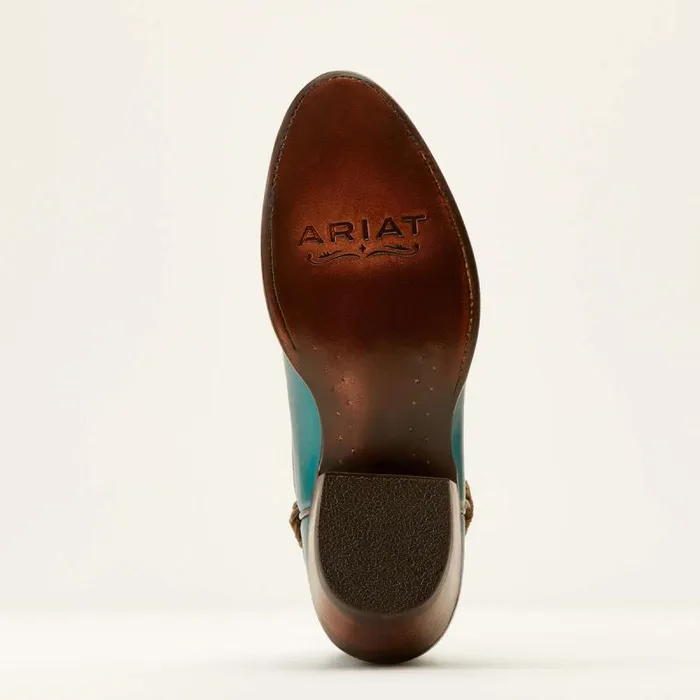 Women Western Boots Ariat Sterling Cora Western Boot Empress Teal Women Western Boots Ariat Sterling Cora Western Boot Empress Teal
