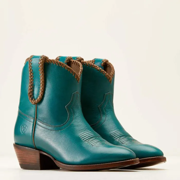 Women Western Boots Ariat Sterling Cora Western Boot Empress Teal Women Western Boots Ariat Sterling Cora Western Boot Empress Teal