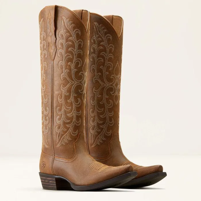 Women Western Boots Ariat Tallahassee Stretchfit Western Boot Brown Bomber Women Western Boots Ariat Tallahassee Stretchfit Western Boot Brown Bomber