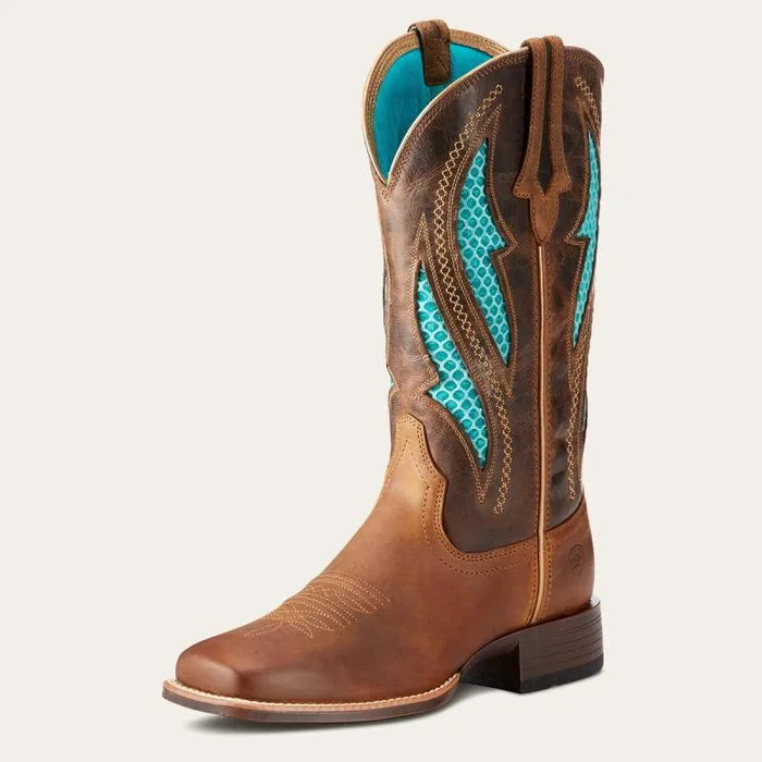 Women Western Boots Ariat VentTEK Ultra Western Boot Distressed Brown