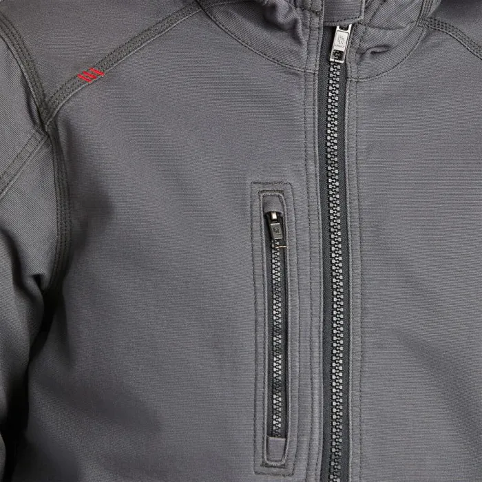 Women Workwear Ariat FR DuraLight Stretch Canvas Jacket Iron Grey Women Workwear Ariat FR DuraLight Stretch Canvas Jacket Iron Grey