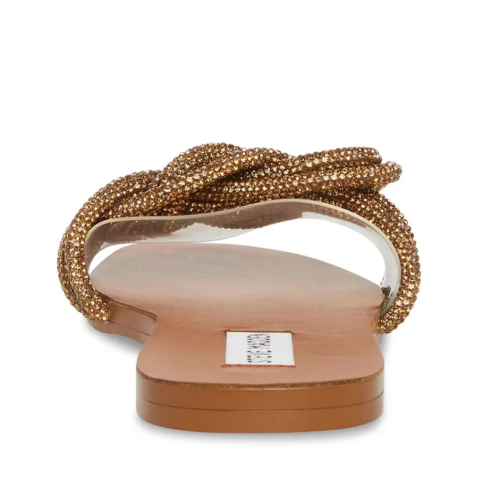Womens Adore Bronze Steve Madden Sandals