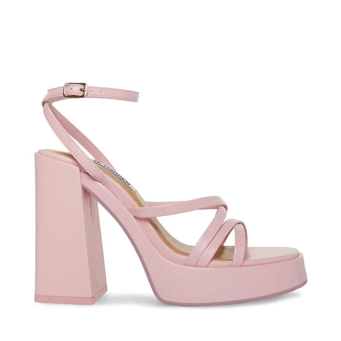 Womens Affection Pink Steve Madden Heels
