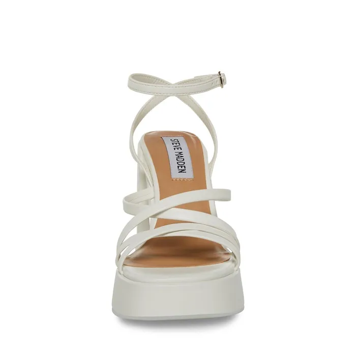 Womens Affection White Steve Madden Heels