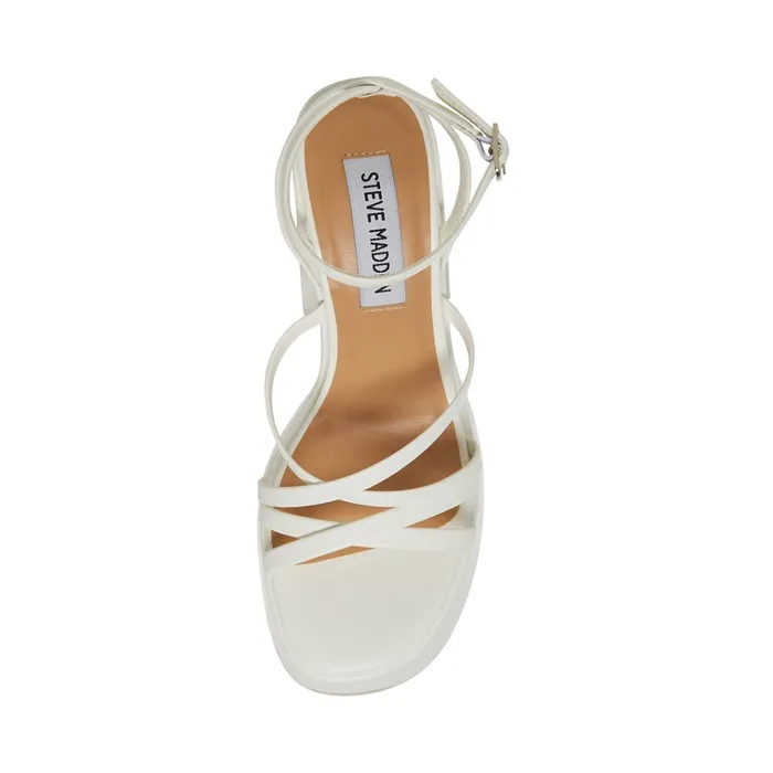 Womens Affection White Steve Madden Heels