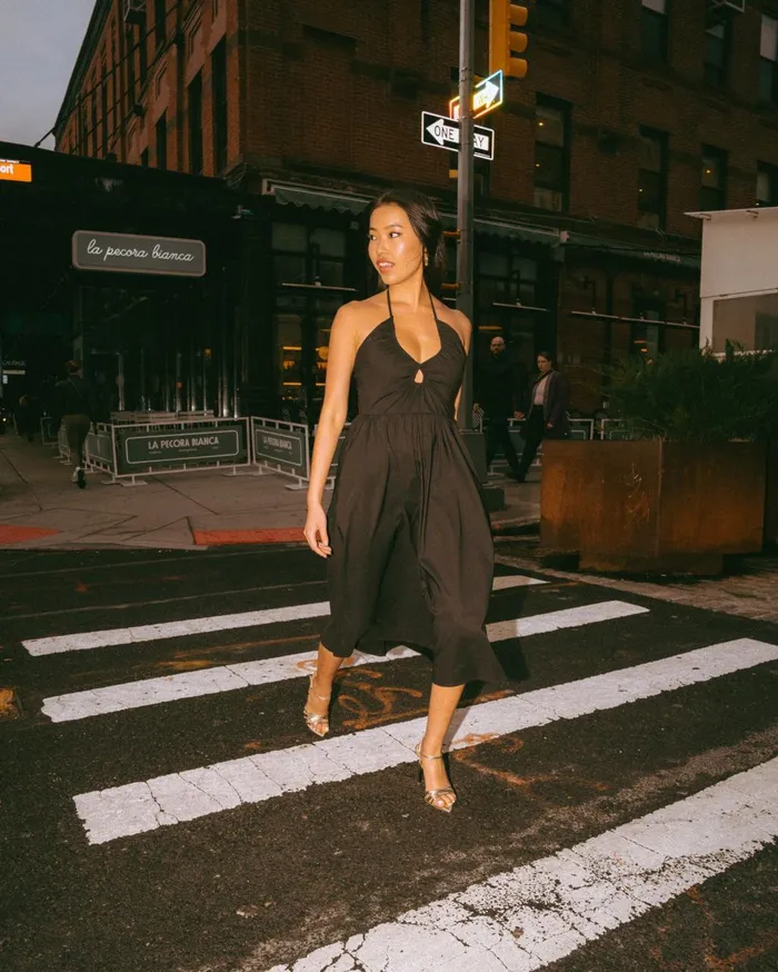 Womens Anais Dress Black Steve Madden Dresses