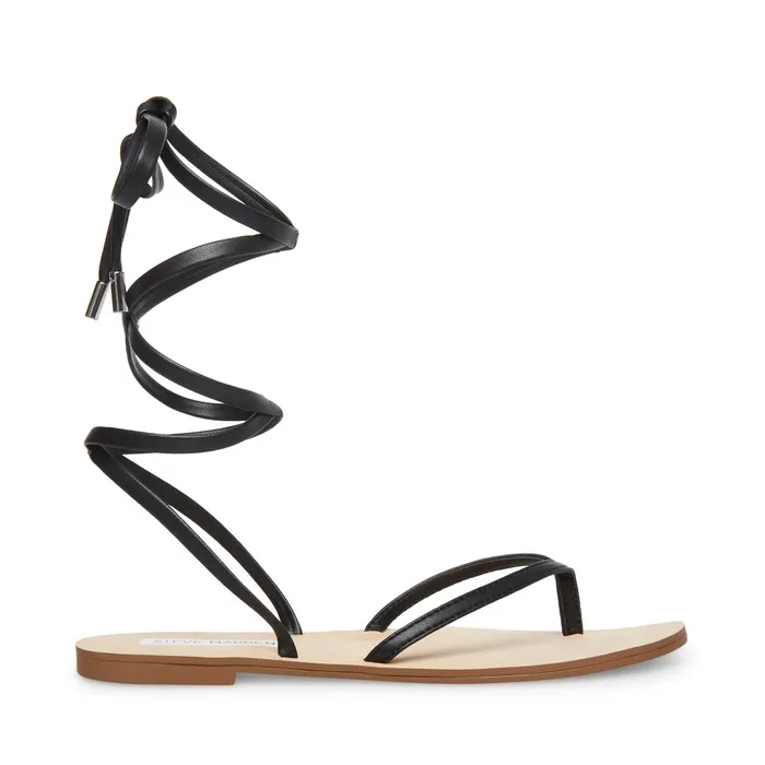 Womens Anna Black Steve Madden Sandals