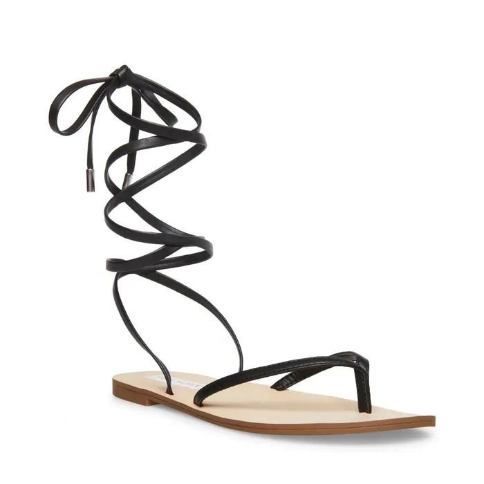 Womens Anna Black Steve Madden Sandals