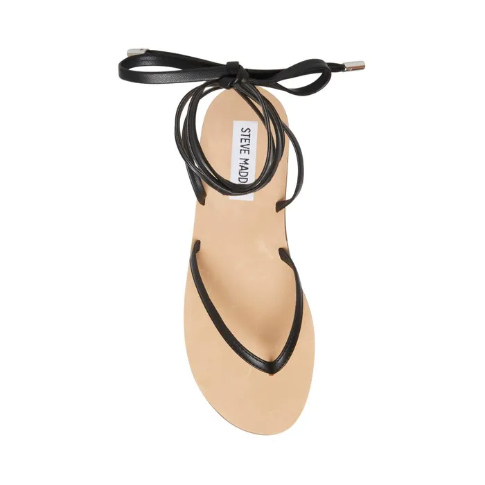 Womens Anna Black Steve Madden Sandals