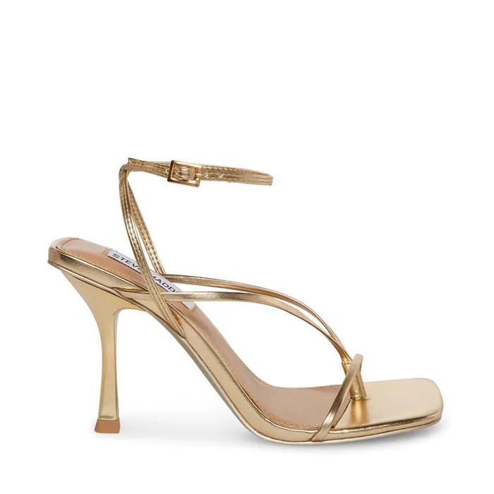 Womens Annie Champagne Steve Madden Heels