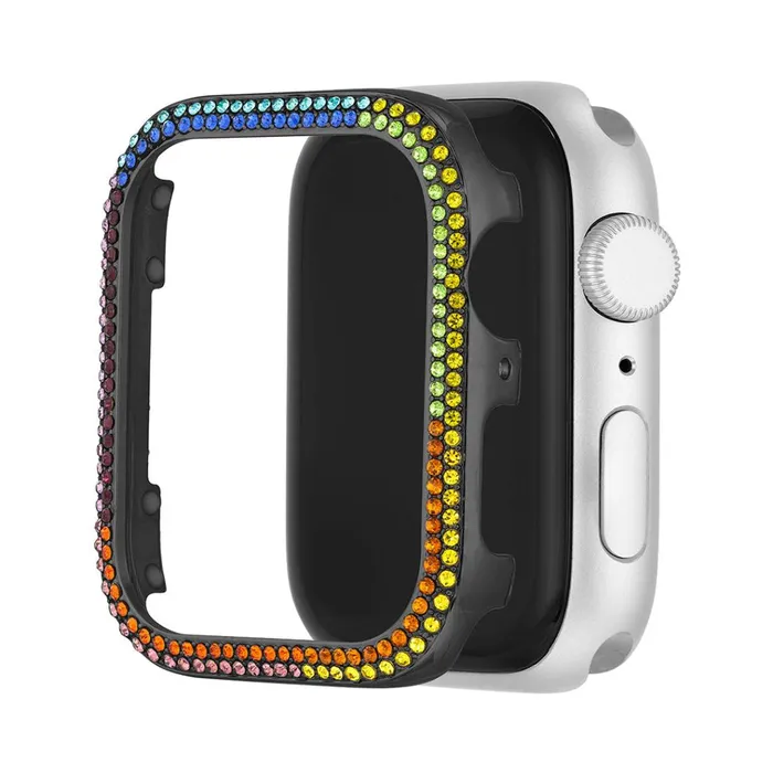 Womens Apple Watch Bumper Gold Multi 3840mm Steve Madden Watches