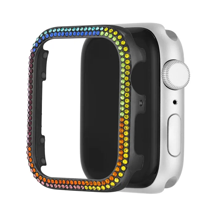 Womens Apple Watch Bumper Gold Multi 4244mm Steve Madden Watches