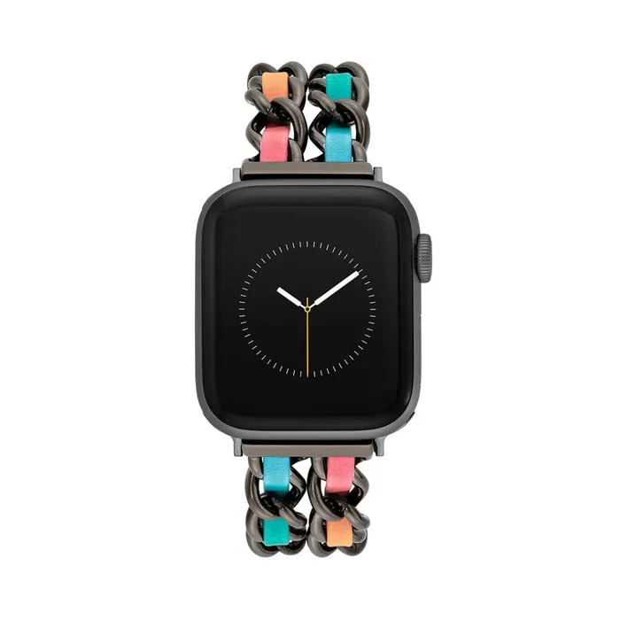 Womens Apple Watch Linked Watch Band Multi 4244mm Steve Madden Watches
