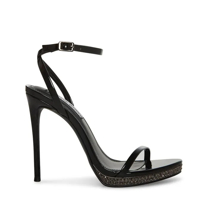 Womens Ari Black Patent Steve Madden Heels