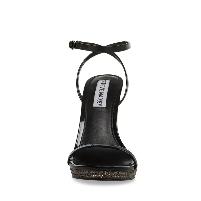 Womens Ari Black Patent Steve Madden Heels