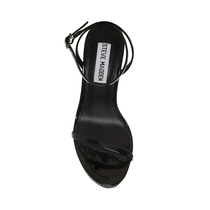 Womens Ari Black Patent Steve Madden Heels