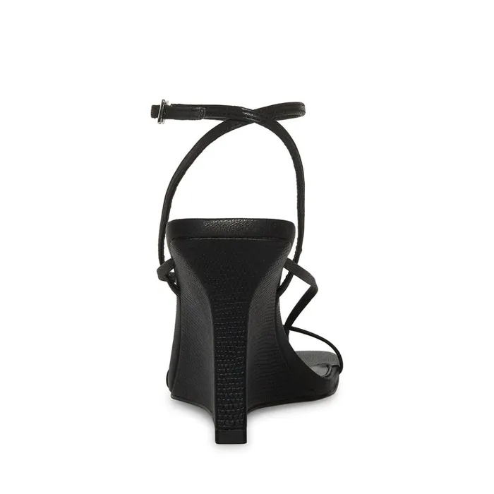 Womens Attina Black Steve Madden Sandals