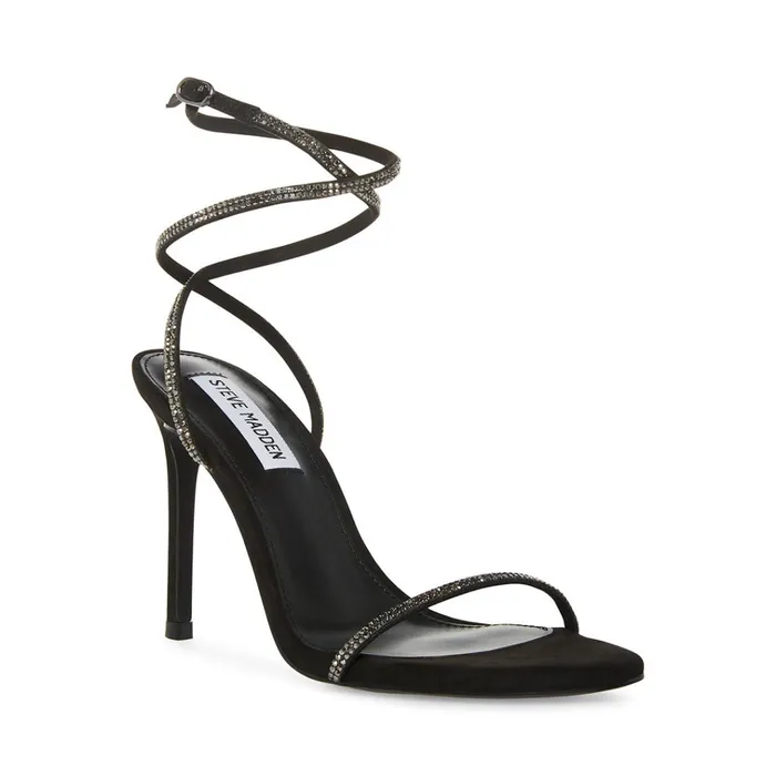 Womens Aubrey Black Multi Steve Madden Heels