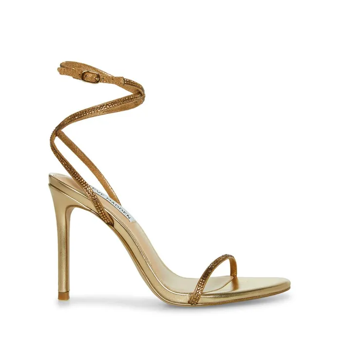 Womens Aubrey Bronze Steve Madden Heels