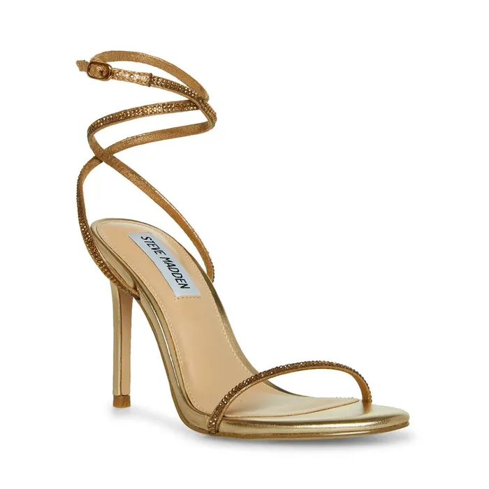 Womens Aubrey Bronze Steve Madden Heels