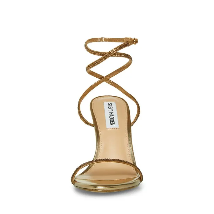 Womens Aubrey Bronze Steve Madden Heels