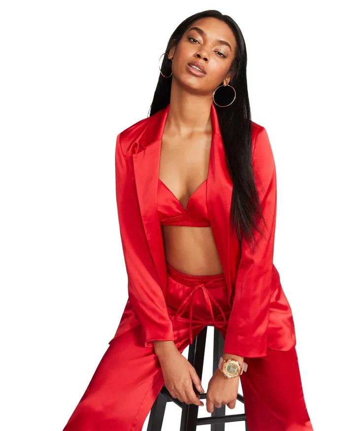 Womens Audrey Jacket Red Steve Madden Jackets and Coats