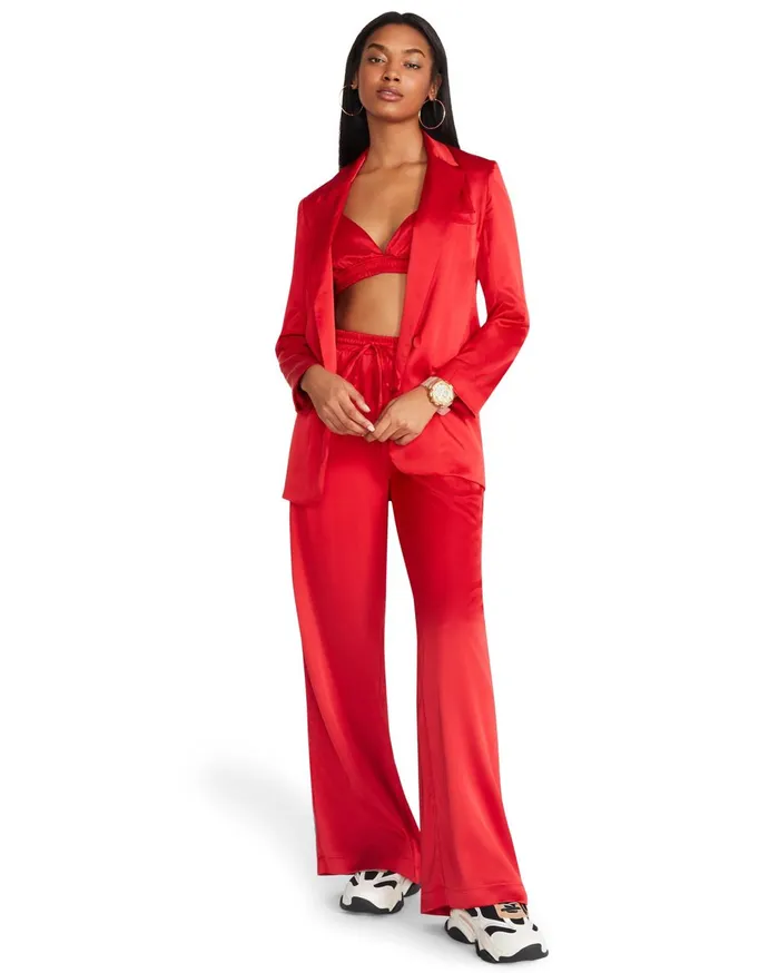 Womens Audrey Jacket Red Steve Madden Jackets and Coats